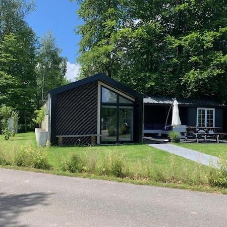 Luxe Chalet In Oosterwolde In Friesland, Op Rustig Park Met Uitzicht Op Meer En Strandje Экстерьер фото